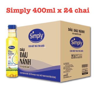 Dầu ăn Simply chai 400ml