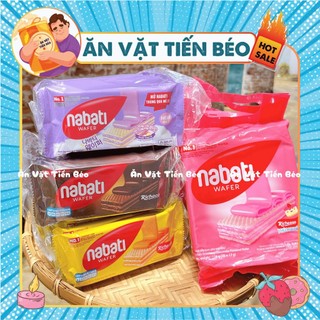   Bịch 10 Gói  Bánh Nabati kem xốp Nabati Nextar vị Socola Phô Mai  gói 170g  Đồ ăn vặt 