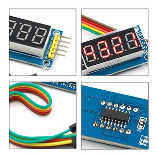 Module Led 7 Thanh 8 Số - HC595