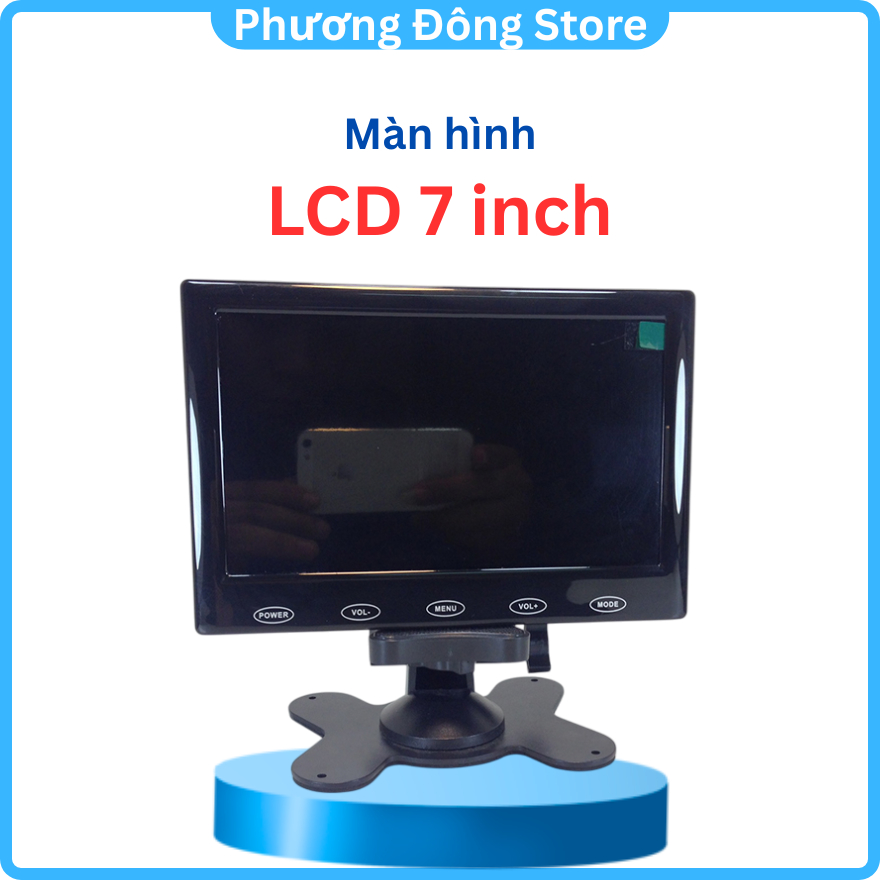 Màn hình ultra siêu mỏng LCD 7 inch dùng trên oto và test camera