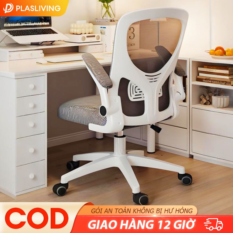 Ghế Xoay Văn Phòng Lưới Cao Cấp Chống Mỏi Lưng Xoay 360 Độ Lưng Cong Học Tập Làm Việc | BigBuy360 - bigbuy360.vn