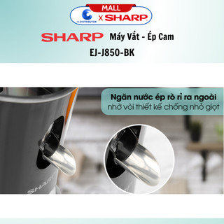 Máy vắt cam Sharp EJ-J850-BK - Chính Hãng