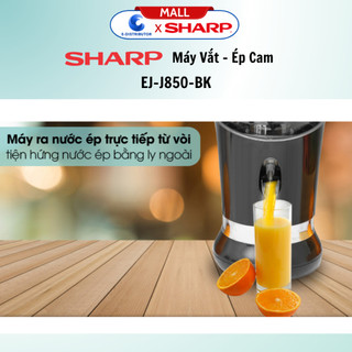 Máy vắt cam Sharp EJ-J850-BK - Chính Hãng