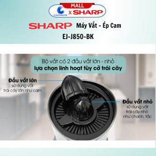 Máy vắt cam Sharp EJ-J850-BK - Chính Hãng