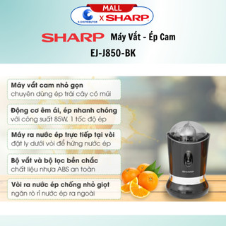 Máy vắt cam Sharp EJ-J850-BK - Chính Hãng
