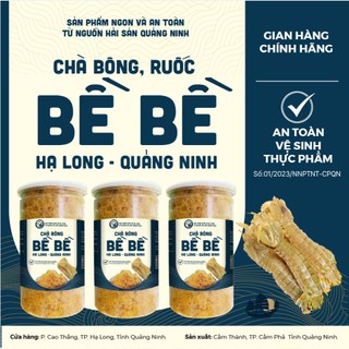 Chà Bông, Ruốc Bề Bề Quảng Ninh làm từ Bề Bề Quảng ninh, đóng size hộp 250g và 500g