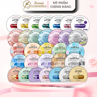  Mặt Nạ Giấy Banobagi Mask Super Collagen Vitamin Viên Thuốc Dưỡng Trắng Da Cấp Ẩm Phục Hồi Giảm Mụn Kiềm Dầu 30ml 