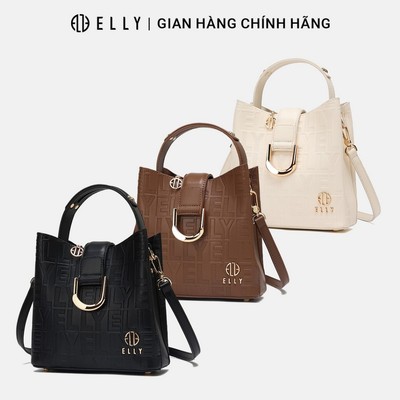 Túi xách nữ ELLY EL348 túi đeo chéo đeo vai xách tay da tổng hợp cao cấp thời trang