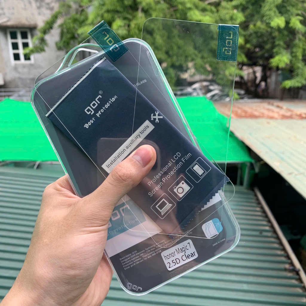 Kính Cường Lực Gor Honor Magic 8 / 7 / GT / 90 GT / X7b / X70 / 300 / 400 Lite / 400 Pro – 9H 2.5D T