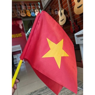 5 chiếc Cờ vẫy Tổ Quốc sao vàng cán nhựa