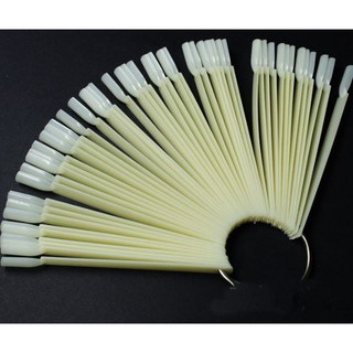 Set 50 que móng tập sơn có dầu dùng cho sơn mẫu, tập sơn