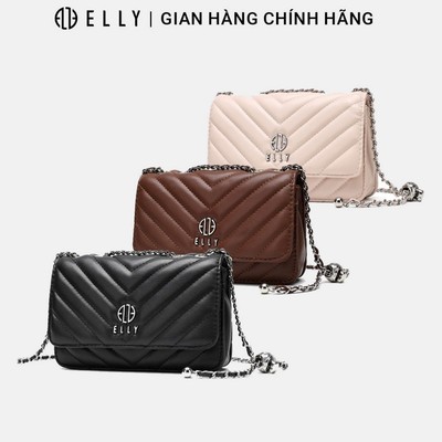 Túi xách nữ đeo chéo ELLY EL350 da tổng hợp cao cấp túi đeo vai thời trang chính hãng