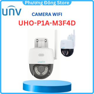  Camera IP Wifi PTZ UNV Uniarch 3MP UHO-P1A-M3F4D đàm thoại 2 chiều Có Màu Đêm  - Hàng chính hãng 