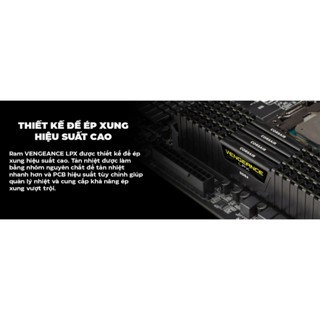 ARam Corsair Vengeance LPX DDR4 8GB 16GB bus 3200MHz mới 100% chính hãng bảo hành 36 thángA