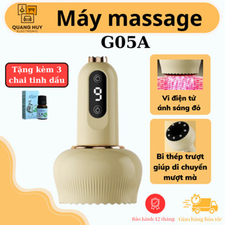 Máy Cạo Gió, Giác Hơi Hồng Ngoại Áp Suất Âm Joou G05A Chăm Sóc Sức Khỏe - Tặng 3c Tinh Dầu Ngãi Cứu
