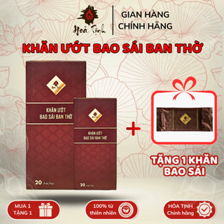  Khăn Ướt Bao Sái Khăn Ướt Lau Dọn Ban Thờ HOẢ TỊNH Tiện Lợi và An Toàn Từ Tinh Dầu Trầm Hương 
