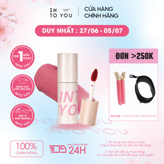 Son Bùn INTO YOU Lì Mịn Dễ Dàng Thoa Tán Lên Màu Chuẩn Làm Đầy Rãnh Môi C1 1.8g
