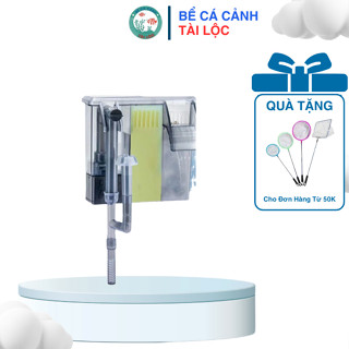 Máy Lọc Thác tạo vi sinh cho bể cá cảnh RLD101/102/103/104 (đầy đủ phụ kiện + tặng kèm vợt)