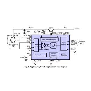 IC HX711 AD 24Bits SOP16