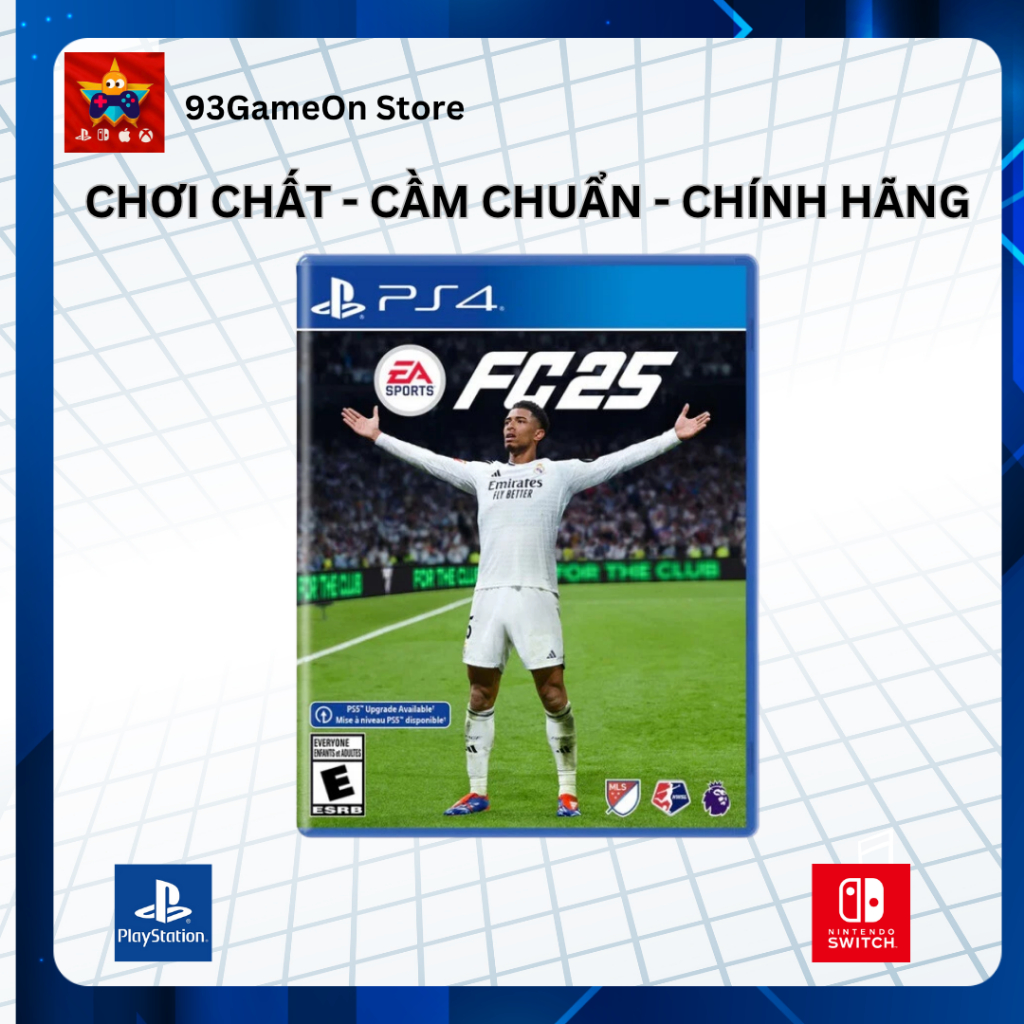 Đĩa Game PS4: FC25 - Bóng Đá FIFA 2025