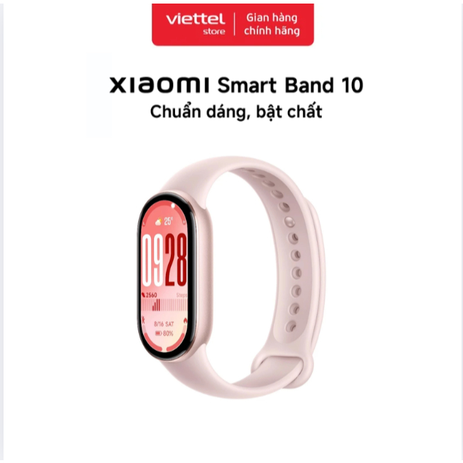 Đồng hồ thông minh Xiaomi Smart Band 10 Chính hãng - Màn hình AMOLED 1,72'' | BigBuy360 - bigbuy360.vn