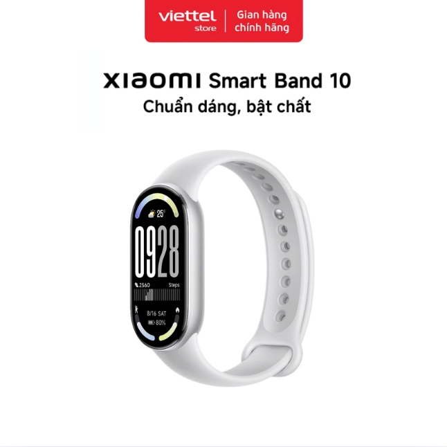 Đồng hồ thông minh Xiaomi Smart Band 10 Chính hãng - Màn hình AMOLED 1,72'' | BigBuy360 - bigbuy360.vn