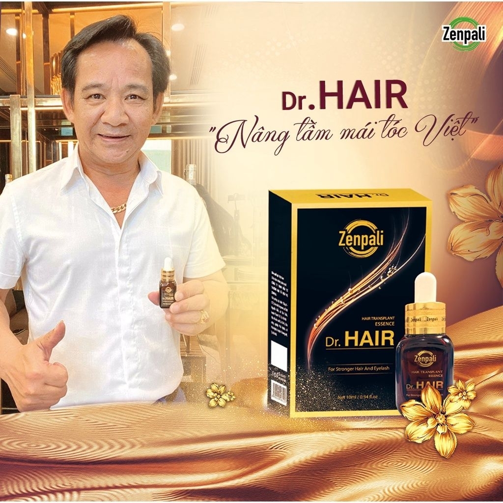 BETSELLER Tinh chất dài mi mọc tóc Dr Hair Zenpali 10ml tác dụng giúp dài mi và kích mọc tóc