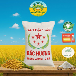   HỎA TỐC  GẠO BẮC HƯƠNG VỤ MỚI  Thơm mềm dẻo   Bọc 2 lớp  