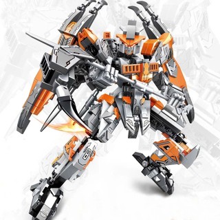 Mô hình lắp ráp Robot 569 - 582 chi tiết Đồ chơi mô hình lắp ghép cho bé 3 mẫu kích thước 21-22,5cm 