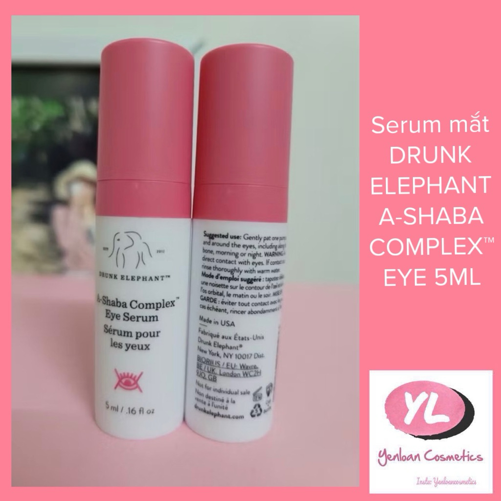Serum mắt DRUNK ELEPHANT A-SHABA COMPLEX™ EYE 5ML