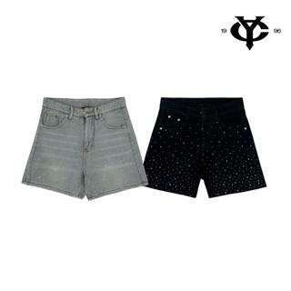 WHOSE x YC1996 - Quần Short Ngắn Đính Đá Lấp Lánh 2 Màu Local Brand Unisex