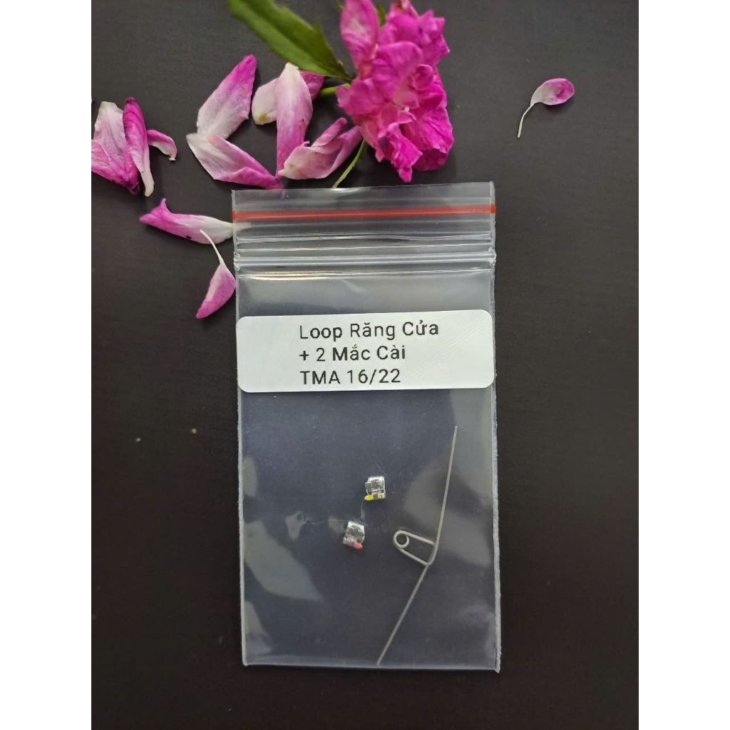 🌈 Combo Loop Đóng Khoảng Răng Cửa + 2 Mắc Cài Niềng Răng Giá Sỉ