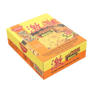 Mì Nissin Gà Cay Phô Mai - Thùng 30 gói 72g