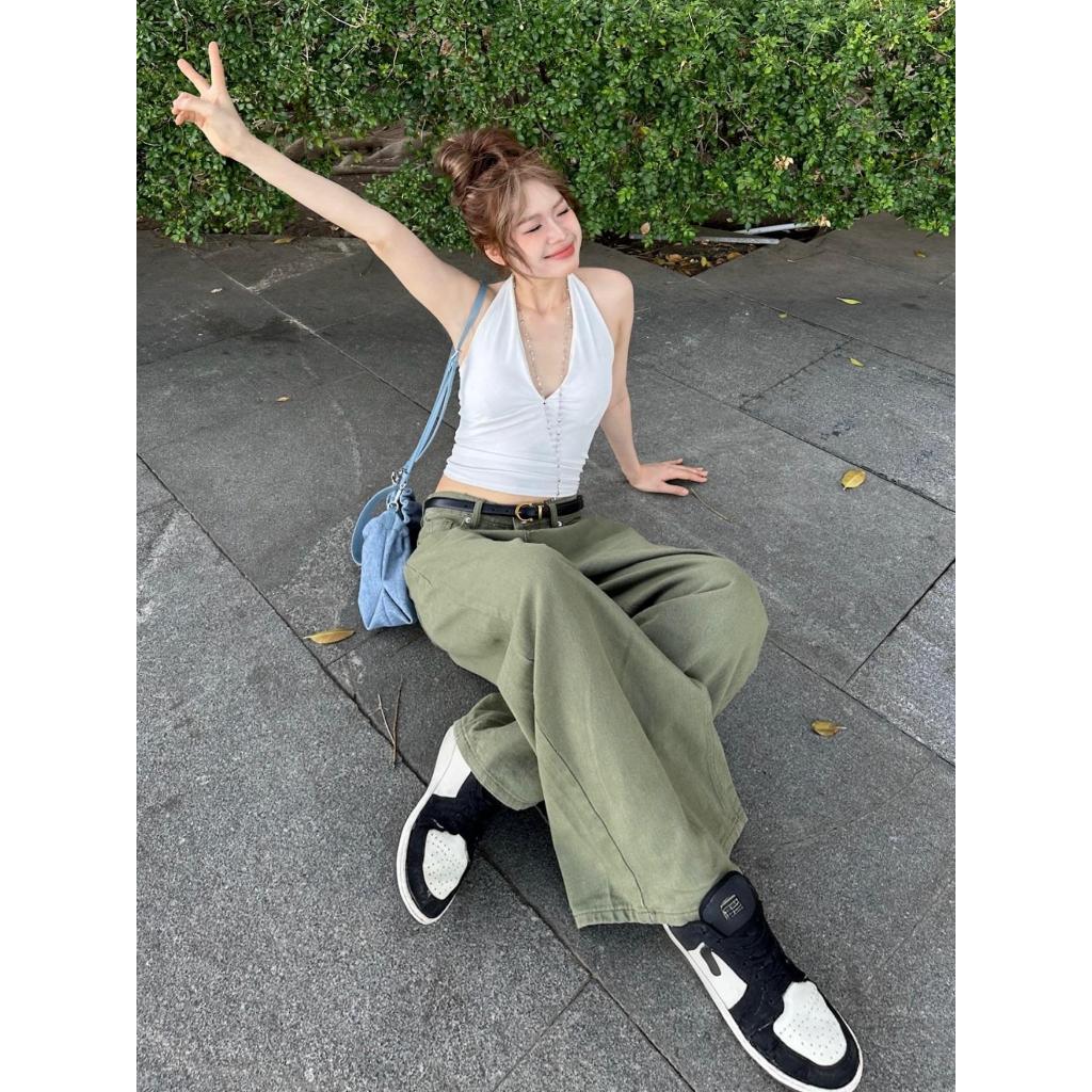 WHOSE x YC1996 - Quần Jeans Ống Siêu Rộng 4 Màu Local Brand Unisex | BigBuy360 - bigbuy360.vn