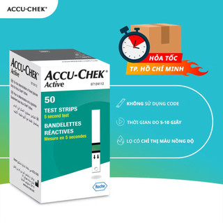 Que thử AccuChek Active DATE XA (25-50 que) 1/2027
