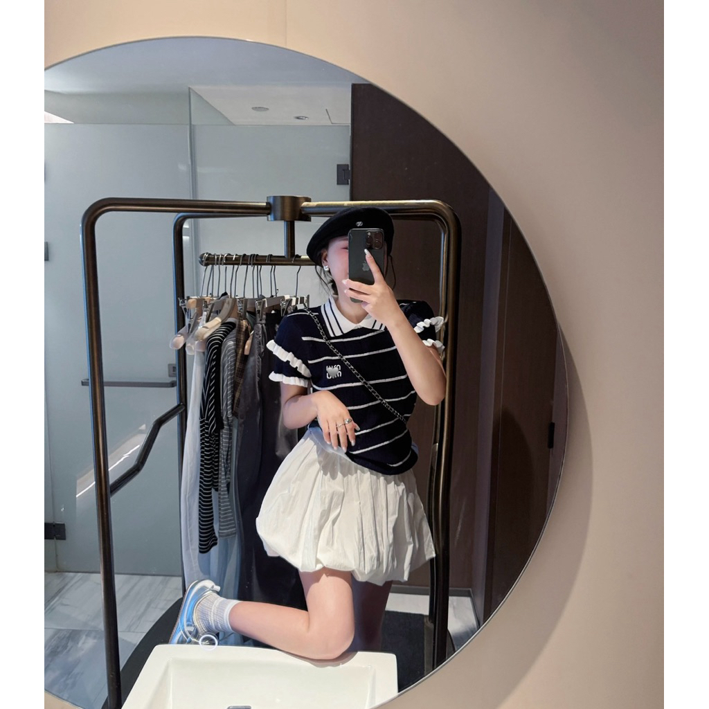 [ MIKIS.STORE ] ÁO LEN TAG MIUMIU HÀNG QC L1