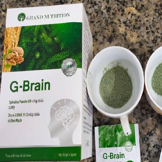 Cốm Trí Não G-Brain – Hỗ Trợ Tăng Cường Trí Nhớ, Phát Triển Não Bộ Cho Trẻ (g brain gbrain gold)