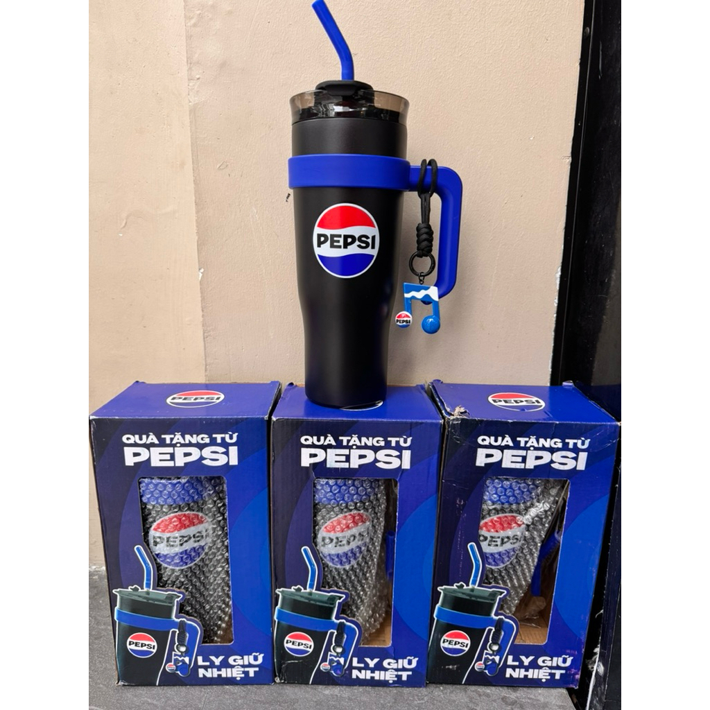 Ly Giữ Nhiệt Khổng Lồ Dung Tích 1200ml Quà Tặng Pepsi