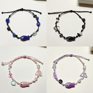 vòng tay cá mắt quỷ handmade - cá nhỏ v3