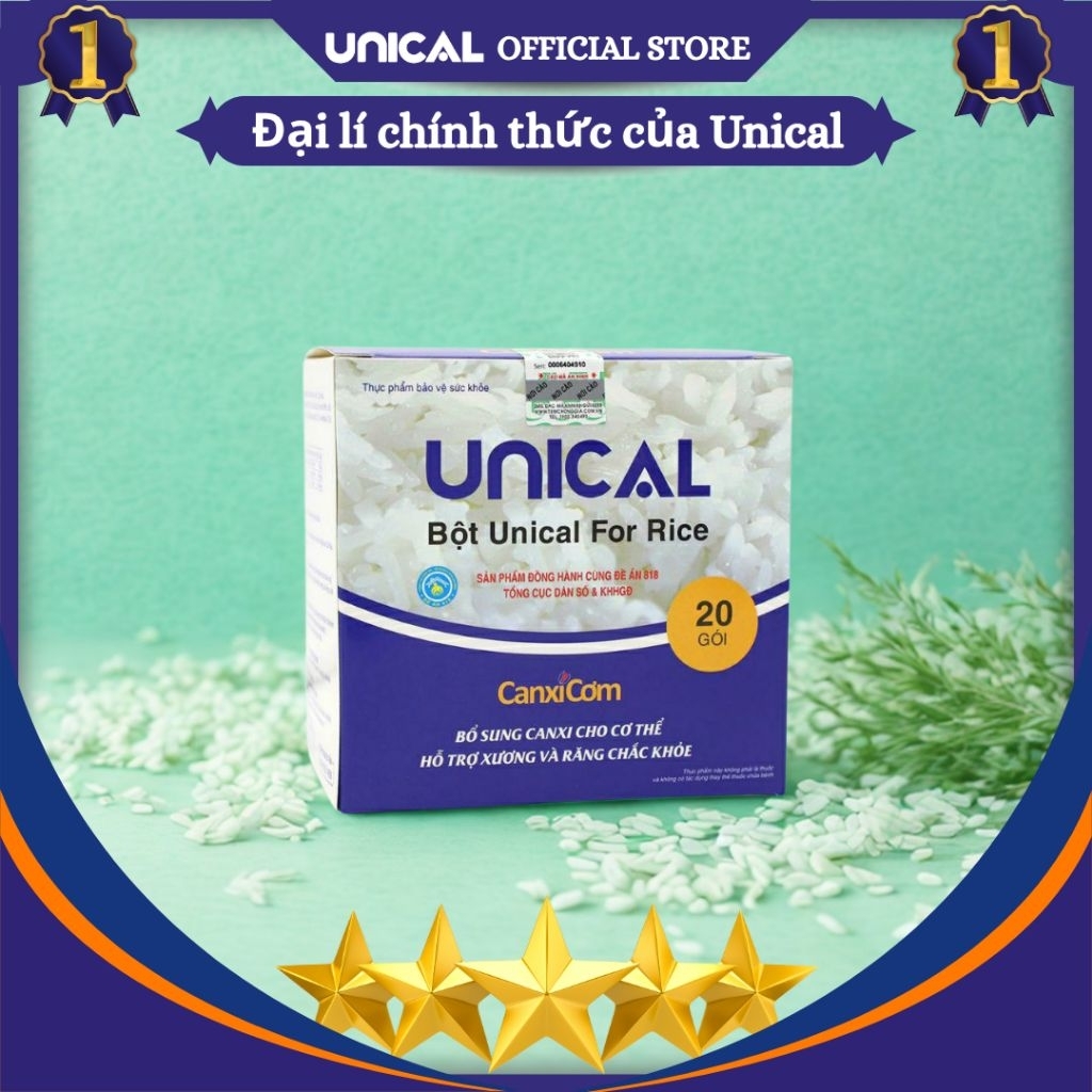 UNICAL OFFICIAL STORE Canxi Cơm Nhật Bản - UNICAL FOR RICE