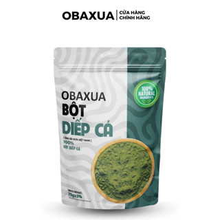Bột Diếp Cá đắp mặt nạ OBAXUA nguyên chất Ngừa Mụn và Mờ Thâm
