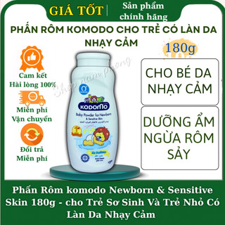 (Thái Lan) Phấn Kodomo Newborn & Sensitive Skin 180g cho da nhạy cảm bé từ 0+ chính hãng