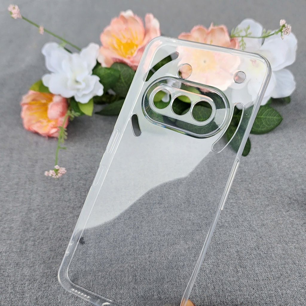 Ốp Lưng Dẻo Gor Nothing Phone 3A/ 3A PRO/ Nothing Phone 2/ 2A/ 2A PLUS/ CMF Phone 1 Trong Suốt Có Gờ