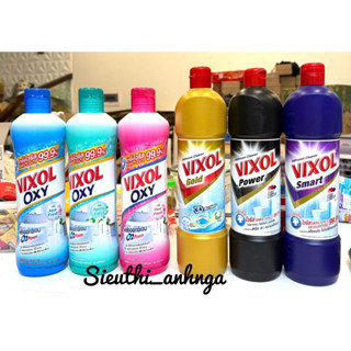 Nước Tẩy Bồn Cầu Thái Lan Vixol Chai Rửa Nhà Vệ Sinh Toilet 900/700ml