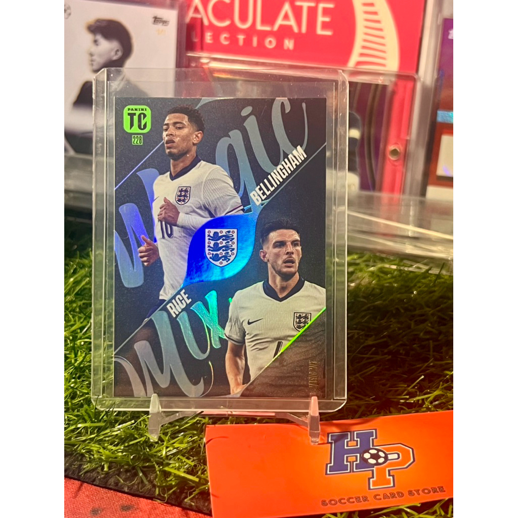 Thẻ bóng đá Jude Bellingham / Declan Rice Magic Mix Panini Top Class 2024/25 #228