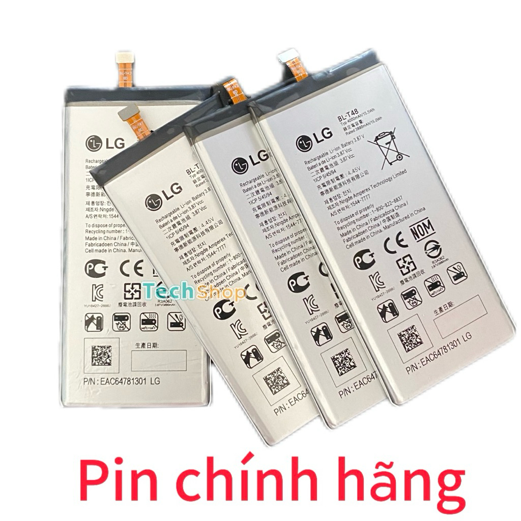 Pin LG V50/V50s/G8x BL - T48 chính hãng, V50 ThinQ, V50s ThinQ, G8x dung lượng 4000mAH