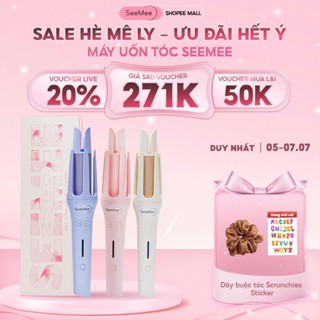 Máy uốn tóc tự động SeeMee chất liệu gốm sứ đường kính uốn 32mm bảo hành 12 tháng
