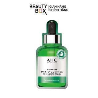 Mặt Nạ Giấy Cao Cấp AHC Dưỡng Ẩm Cải Thiện Độ Đàn Hồi Da Premium Phyto Complex Cellulose 27ml