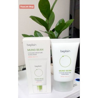  Kem Chống Nắng BEPLAIN Đậu Xanh Dưỡng Ẩm & Dịu Da SPF 50+PA++++ 50ml 