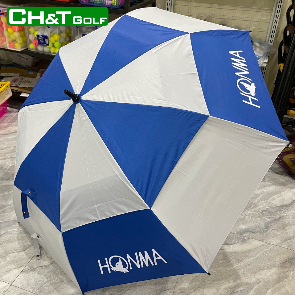 Ô golf, dù chơi golf 2 tầng vải chống lật Honma Chất lượng cao